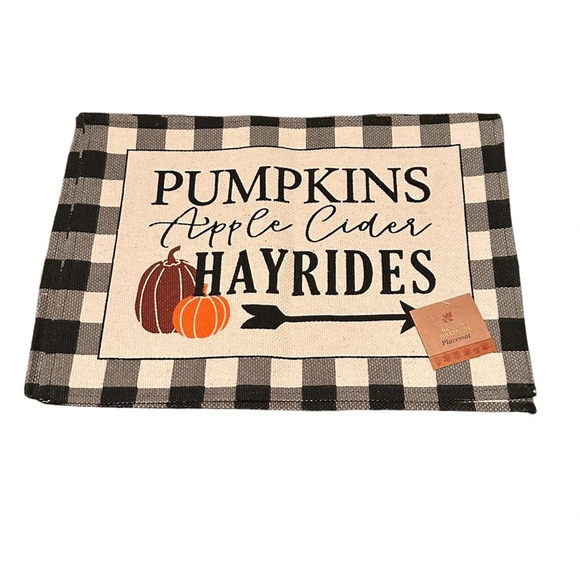 NWT set of 4 fall placemats - Picture 1 of 2